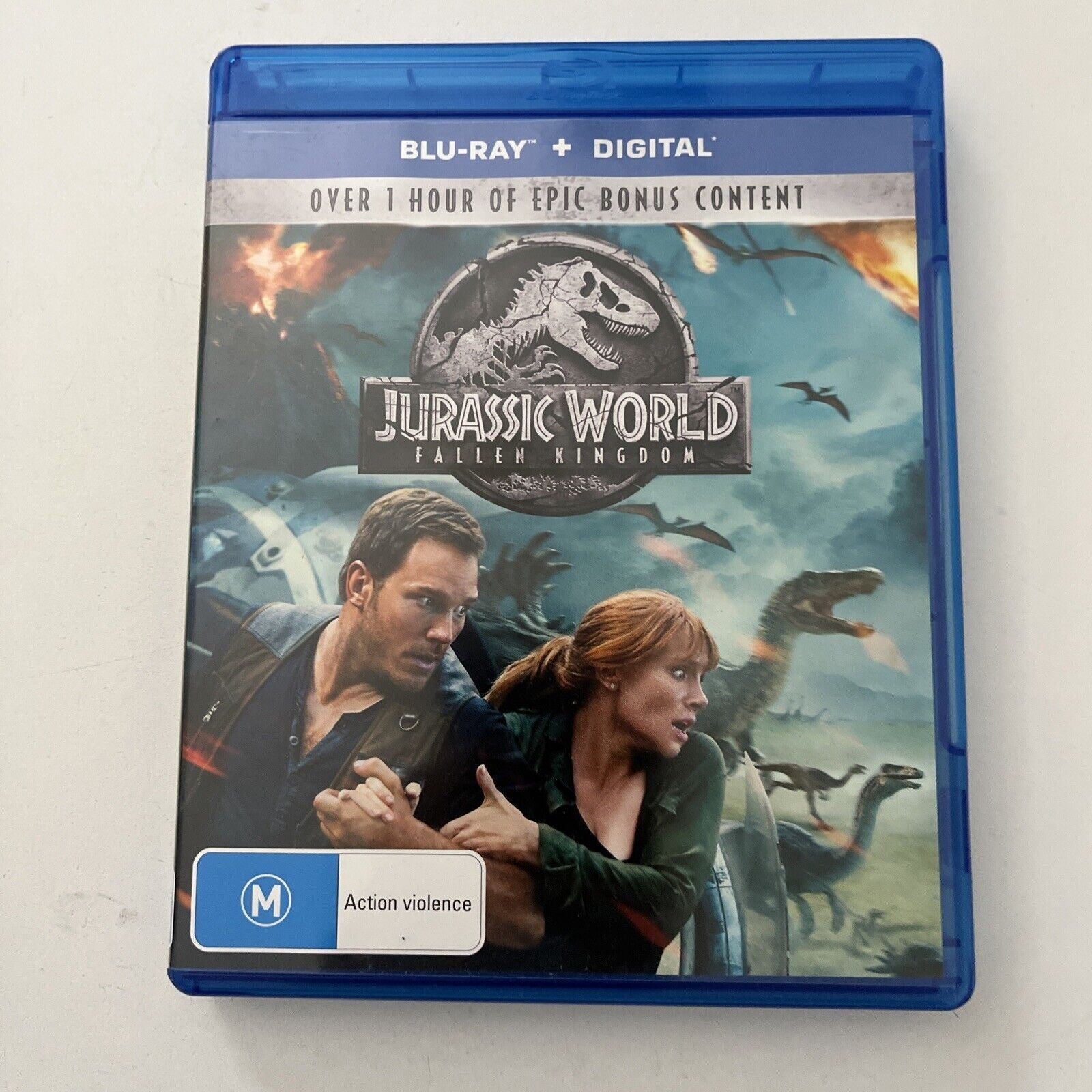 Jurassic World Fallen Kingdom Blu Ray 2018 Region B Retro Unit