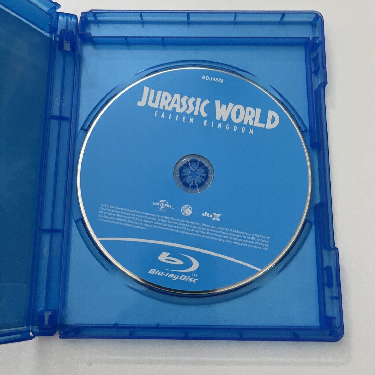 Jurassic World - Fallen Kingdom (Blu-ray, 2018) Region B