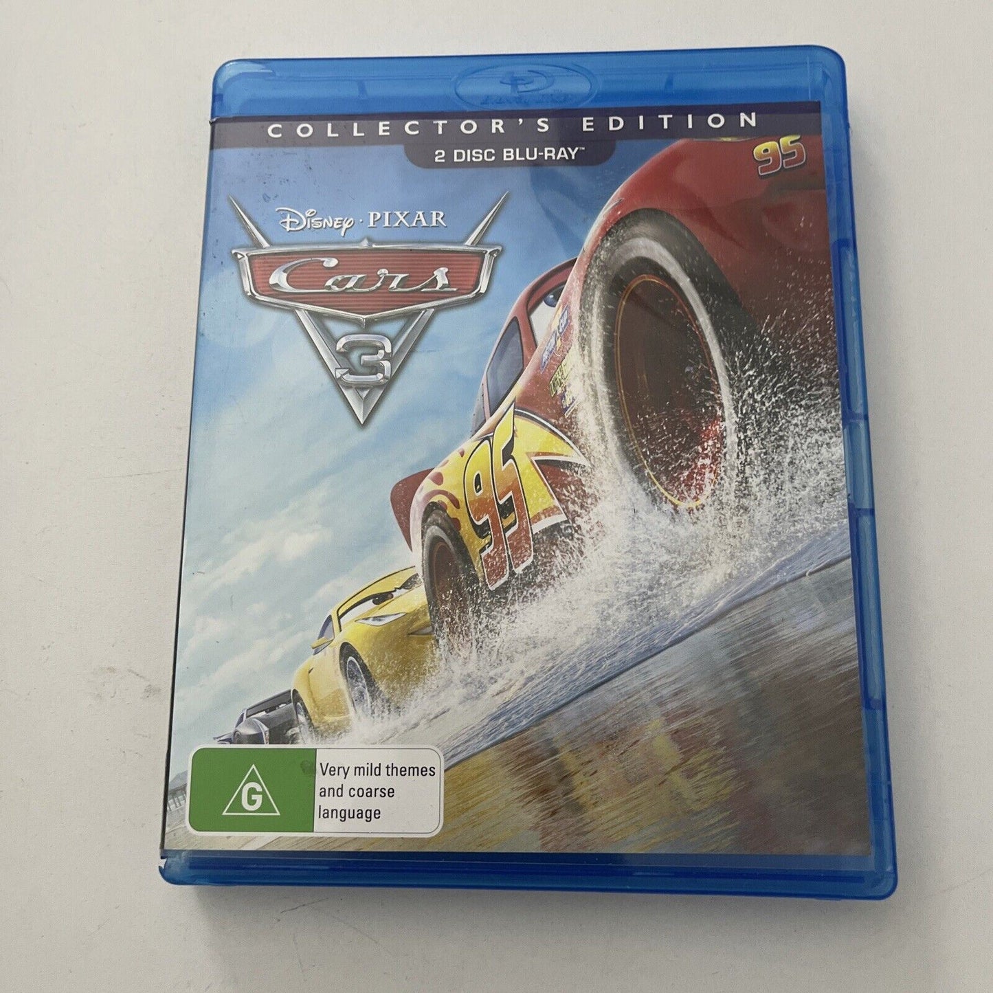 Cars 3 (Collector's Edition, Blu-ray, 2017, 2-Disc) All Regions