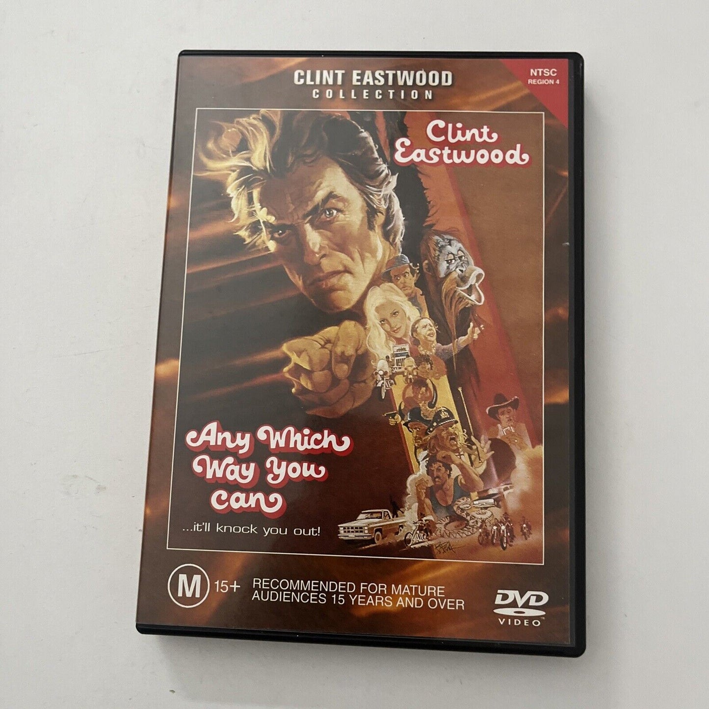 Any Which Way You Can (DVD, 1980) Clint Eastwood, Sondra Locke, NEW Region 4