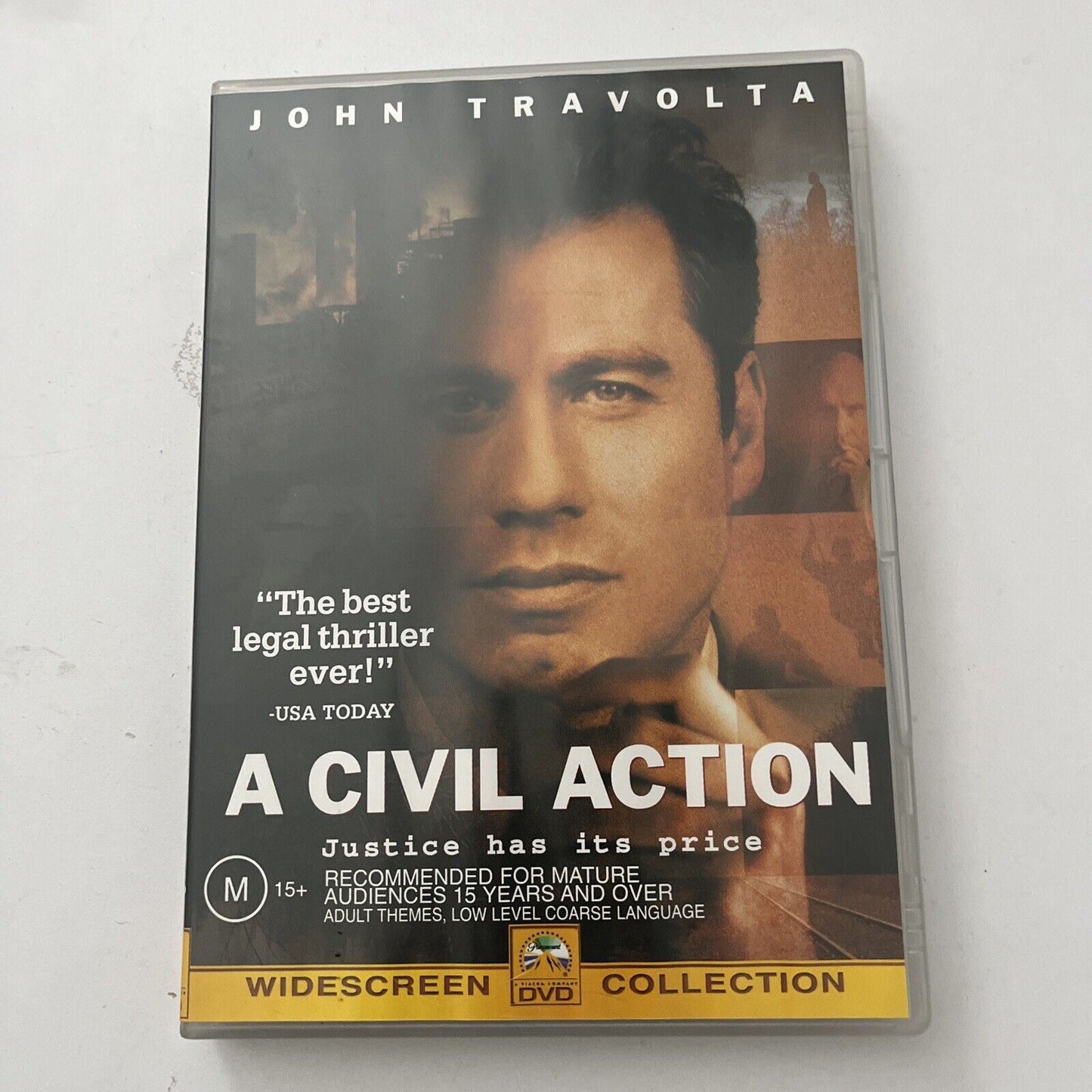 A Civil Action (DVD, 1999) John Travolta, Robert Duvall NEW Region 4