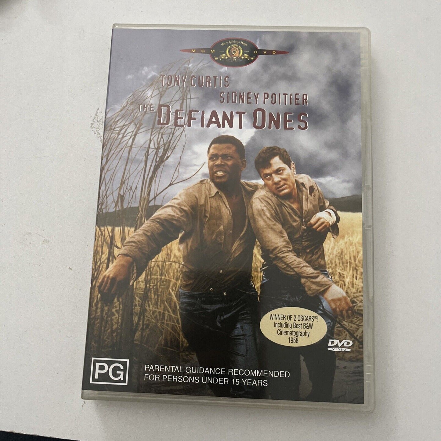 The Defiant Ones (DVD, 1958) Tony Curtis, Sidney Poitier NEW Region 4