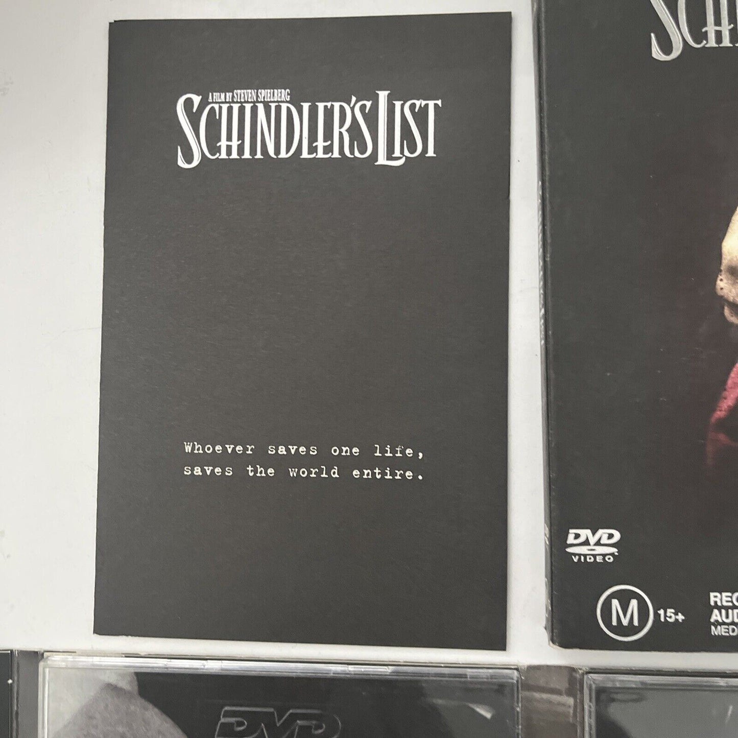 Schindler's List - Special Edition (DVD, 1993, 2-Disc) Region 4&2