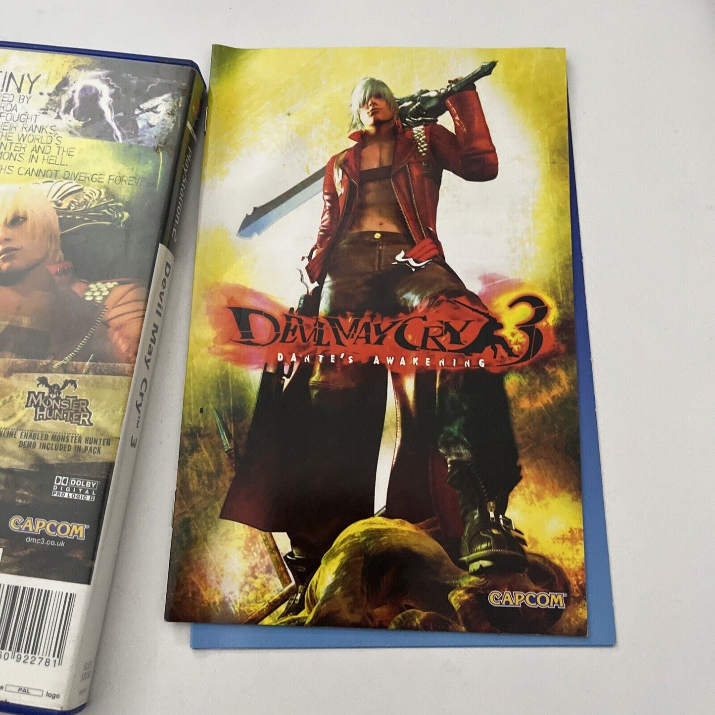 Devil May Cry 3 Playstation 2 PS2 With Manual PAL