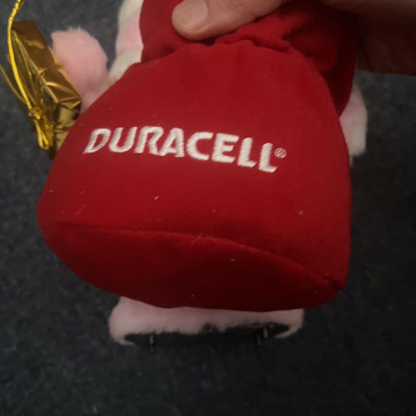 Duracell Santa Bunny Figure 13"