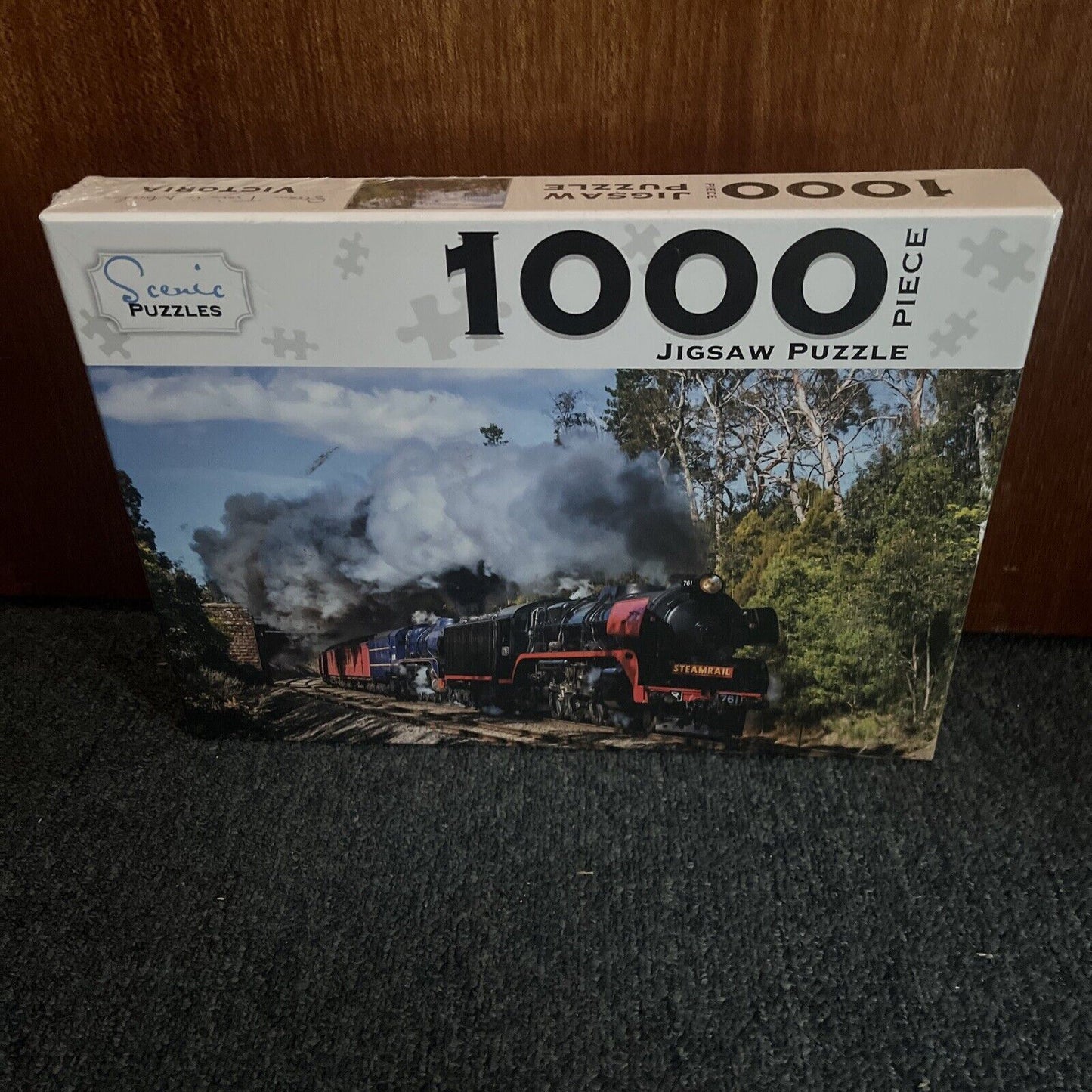 *New Sealed* Steam Train in Macedon Victoria Jigsaw Puzzle 1000pcs 70x50cm