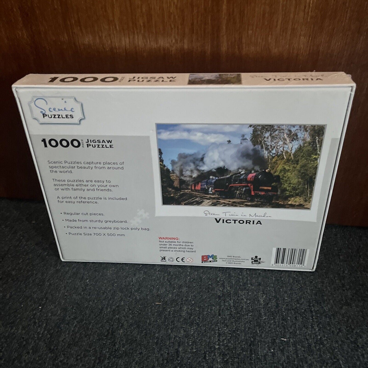 *New Sealed* Steam Train in Macedon Victoria Jigsaw Puzzle 1000pcs 70x50cm