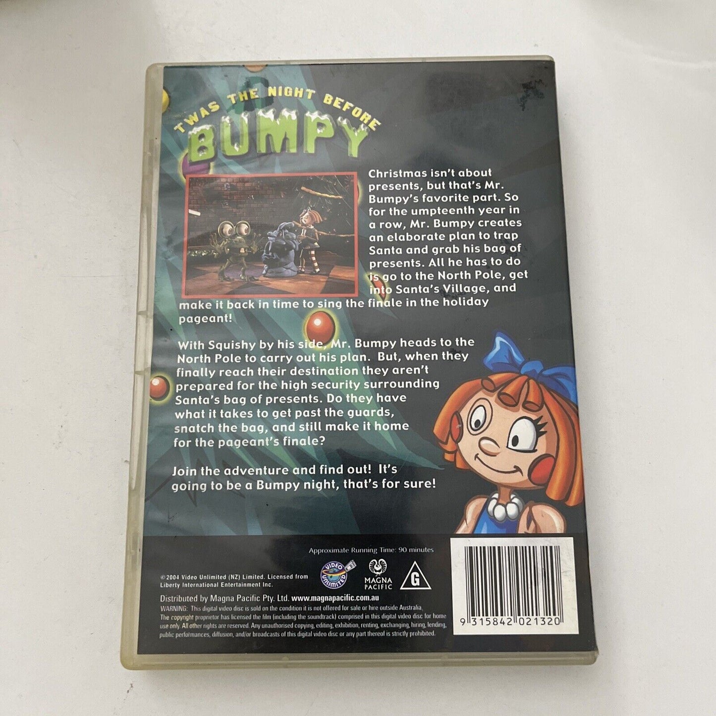 Twas The Night Before Bumpy (DVD, 1995)  All Regions