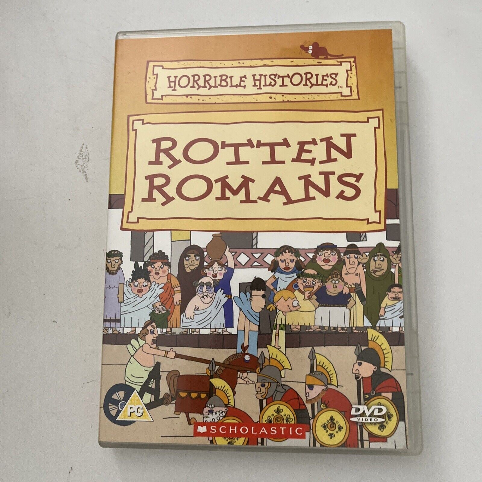 Rob Rotton Dvd Horrible Histories - Rotten Romans (DVD, 2005) NEW All Regions – Retro Unit