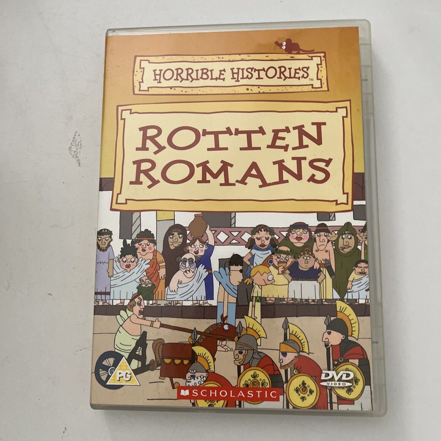 Horrible Histories - Rotten Romans (DVD, 2005) NEW All Regions