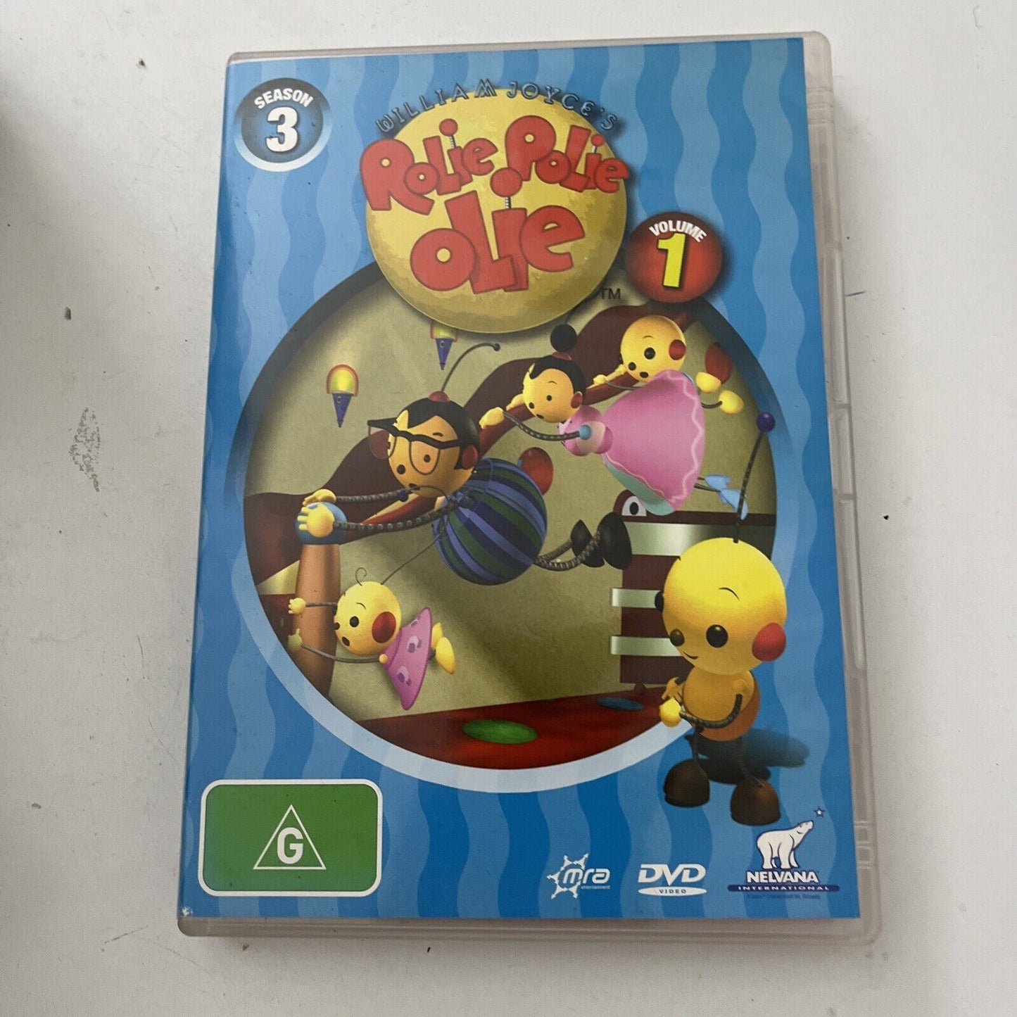 Rolie Polie Olie : Season 3 : Vol 1 (DVD, 1999) Michael Cera, Region 4