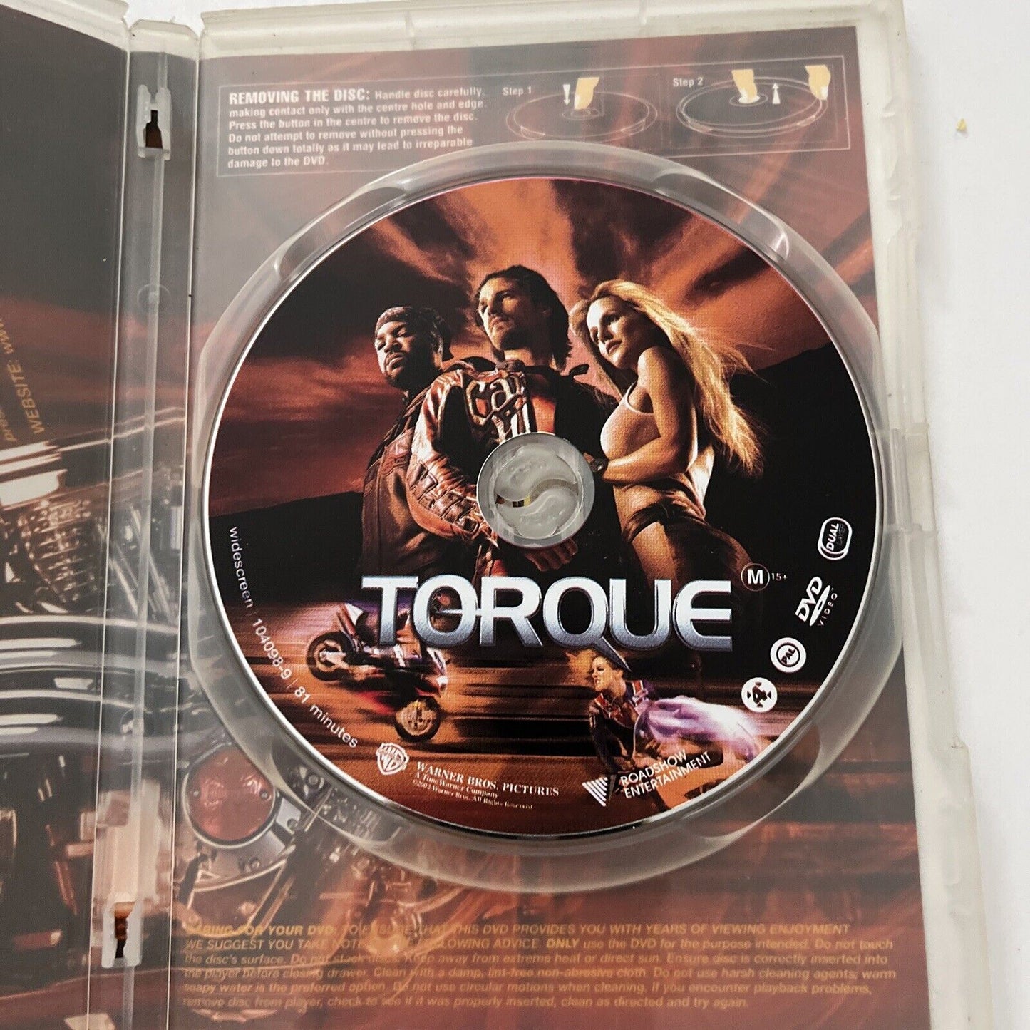 Torque (DVD, 2004) Martin Henderson, Ice Cube, Monet Mazur Region 4