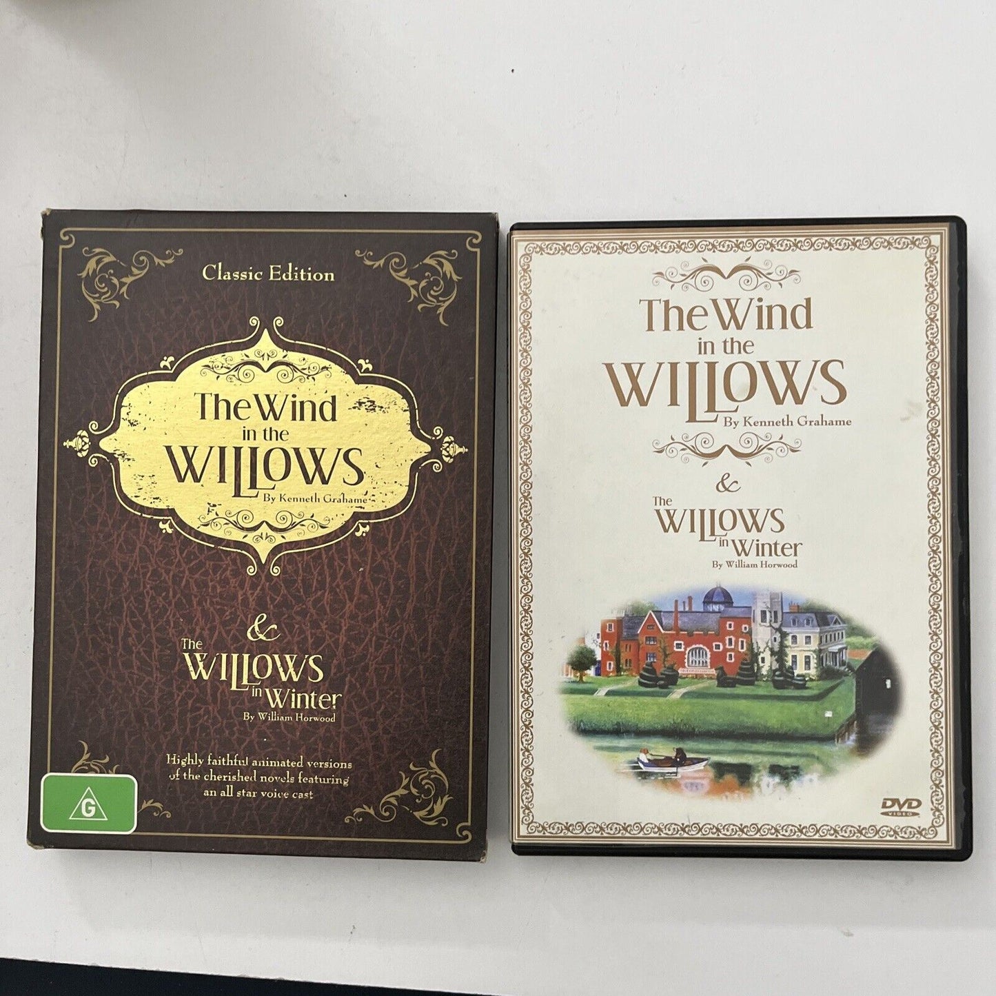 The Wind In The Willows & The Willows In Winter - Classic Edition (DVD, 1995)