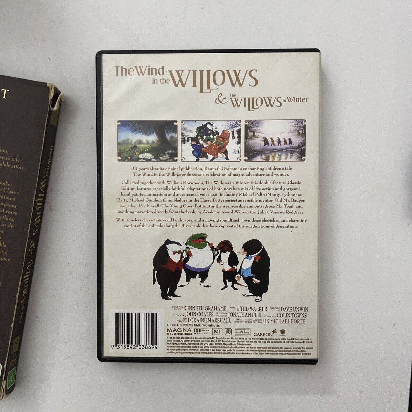 The Wind In The Willows & The Willows In Winter - Classic Edition (DVD, 1995)