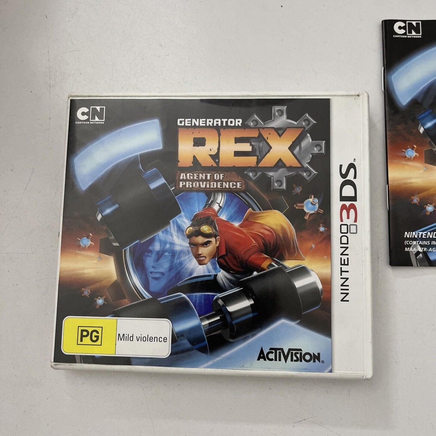 Generator REX Agent of Providence Nintendo 3DS 2DS Game *Complete With Manual*