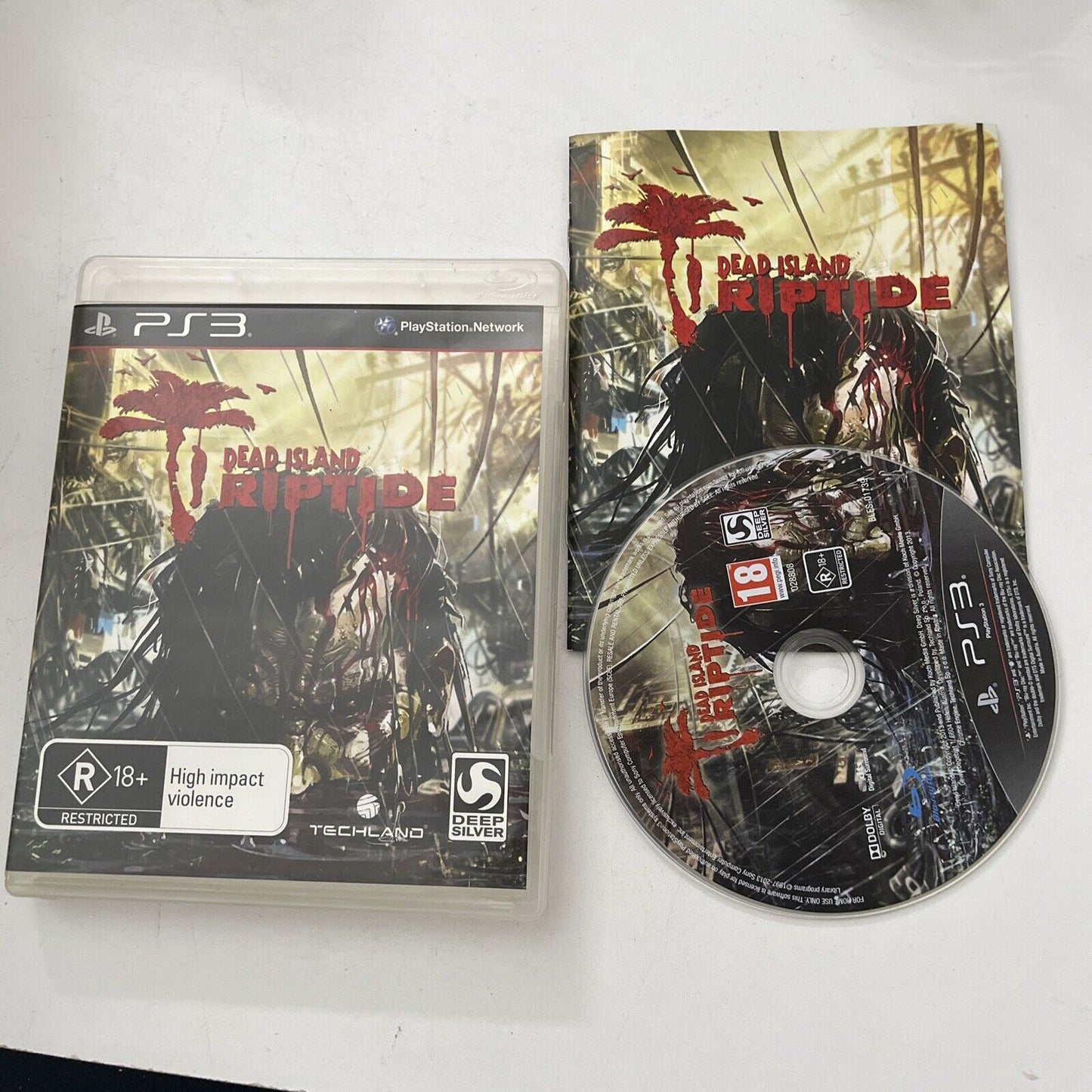 Dead Island: Riptide PS3 Playstation 3 Complete with Manual