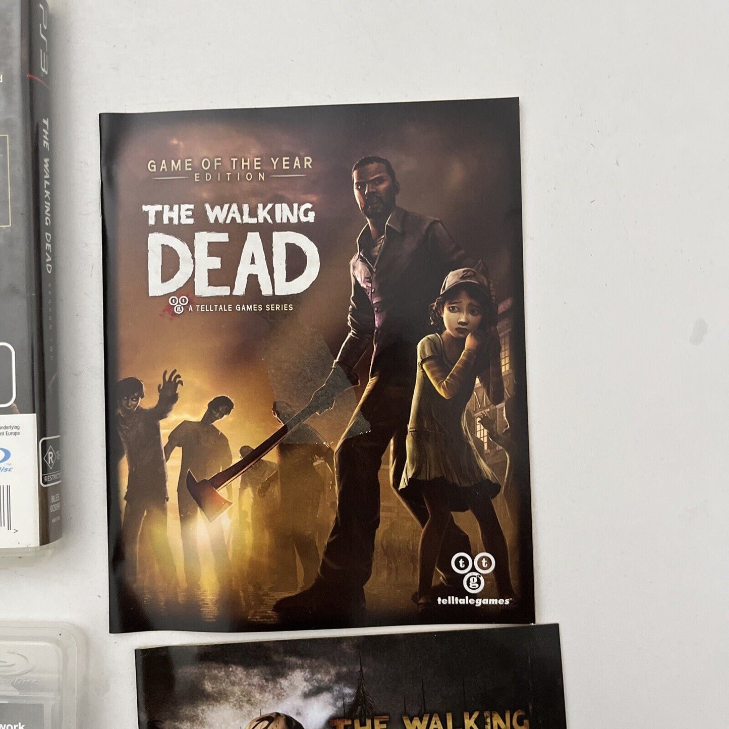 The Walking Dead First Season & Second Season Playstation 3 PS3 with manual