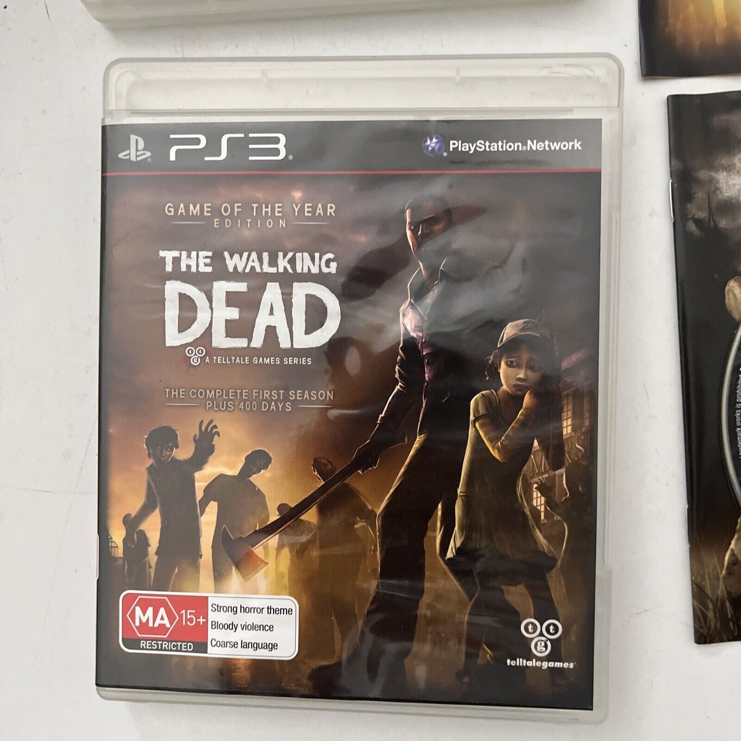 The Walking Dead First Season & Second Season Playstation 3 PS3 with manual