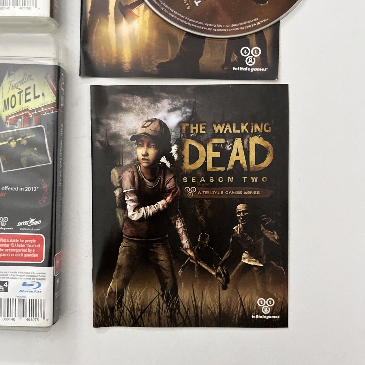 The Walking Dead First Season & Second Season Playstation 3 PS3 with manual