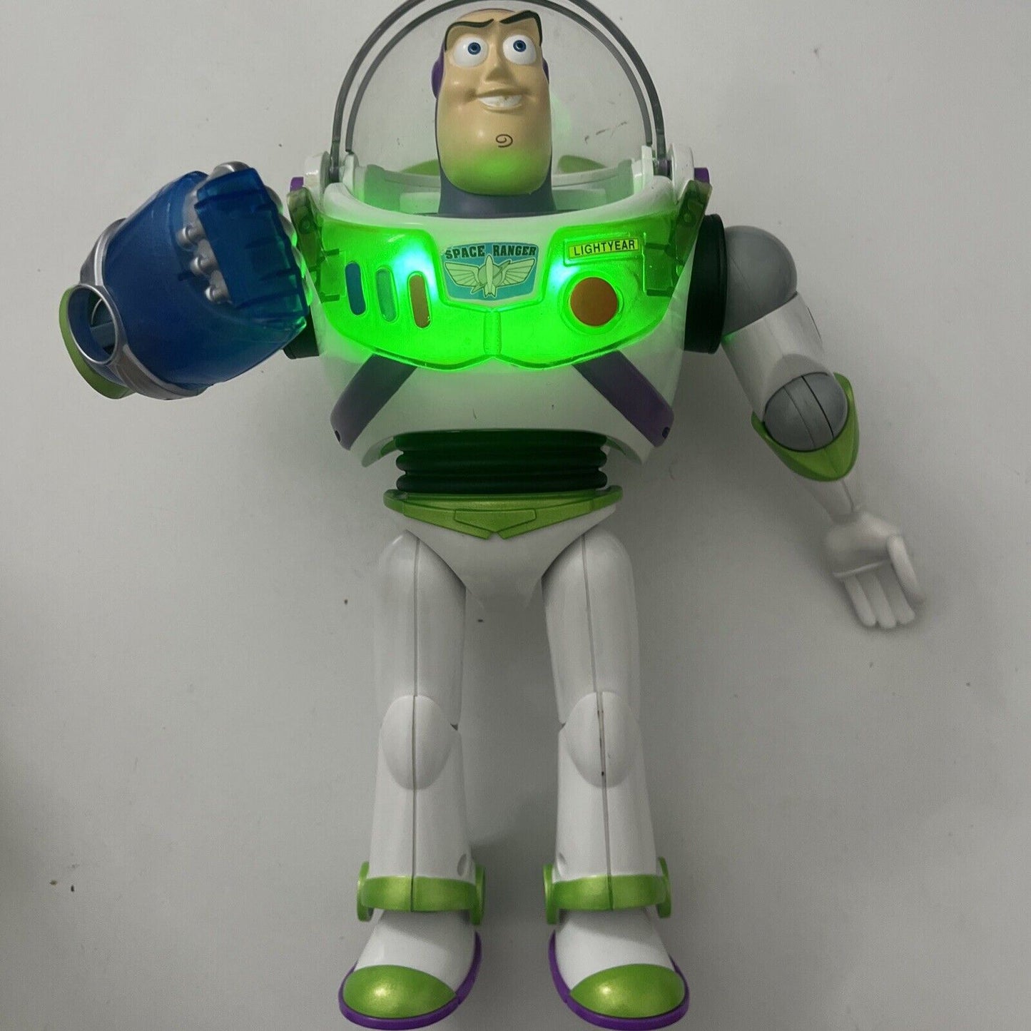 Buzz Lightyear Action Figure 11" Mattel Lights Sound Y1217 Disney Pixar 2012