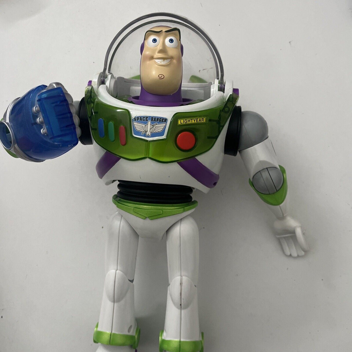 Buzz Lightyear Action Figure 11" Mattel Lights Sound Y1217 Disney Pixar 2012