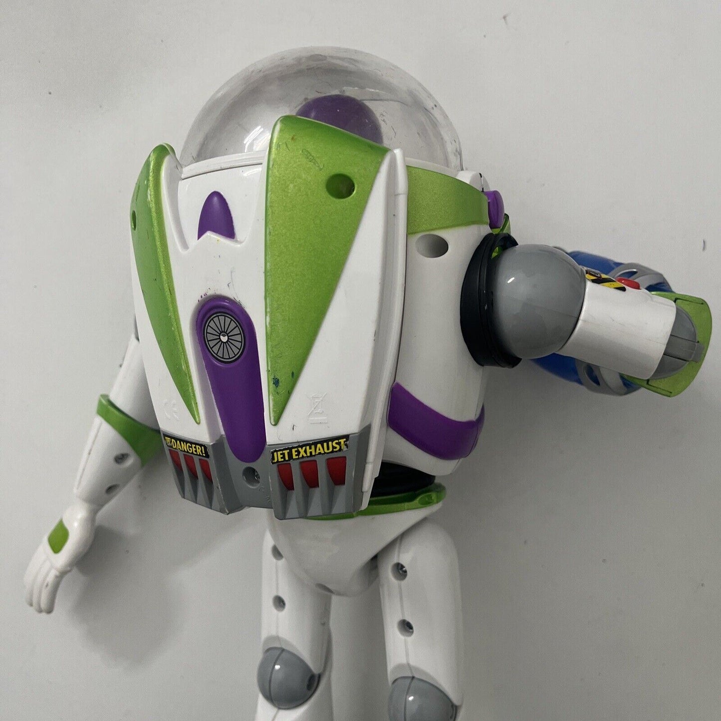 Buzz Lightyear Action Figure 11" Mattel Lights Sound Y1217 Disney Pixar 2012