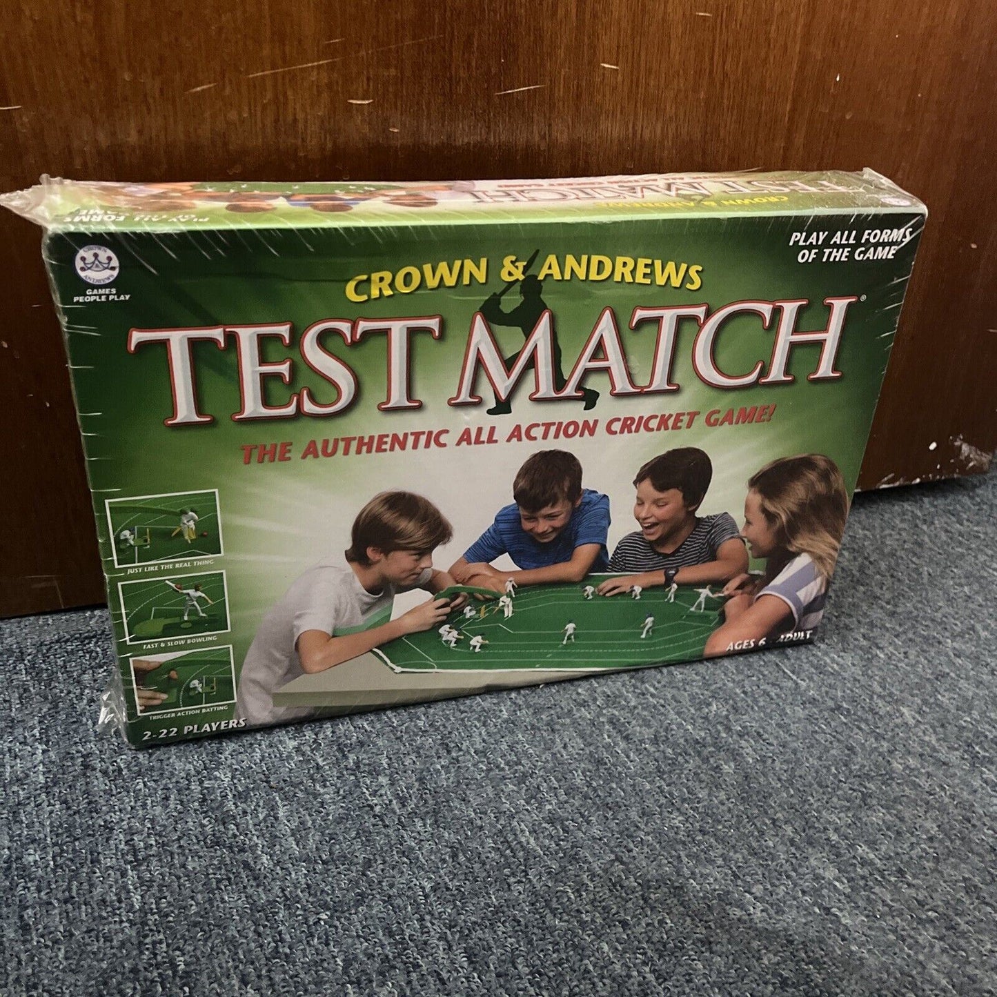 Crown & Andrews Test Match Cricket Board Game *New Sealed*