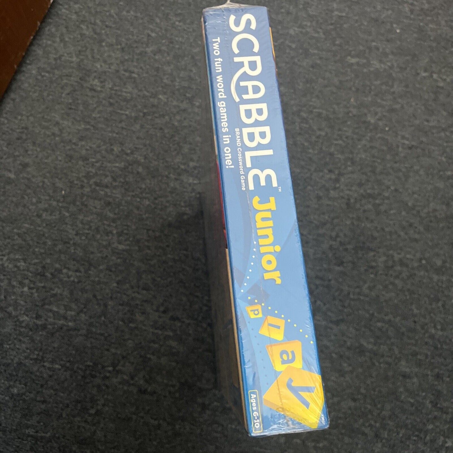 Scrabble Junior Board Game Mattel Two Fun Word Games In One! 2018*New Sealed*