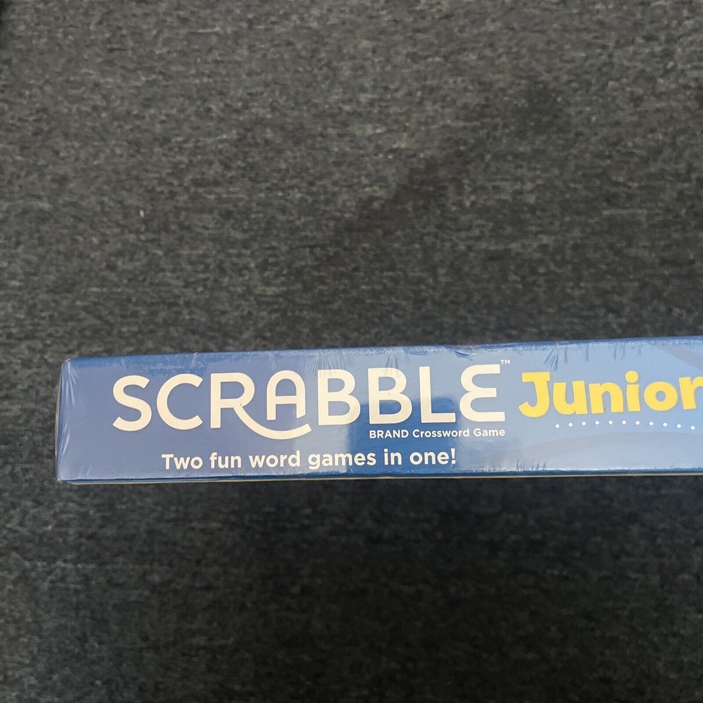 Scrabble Junior Board Game Mattel Two Fun Word Games In One! 2018*New Sealed*