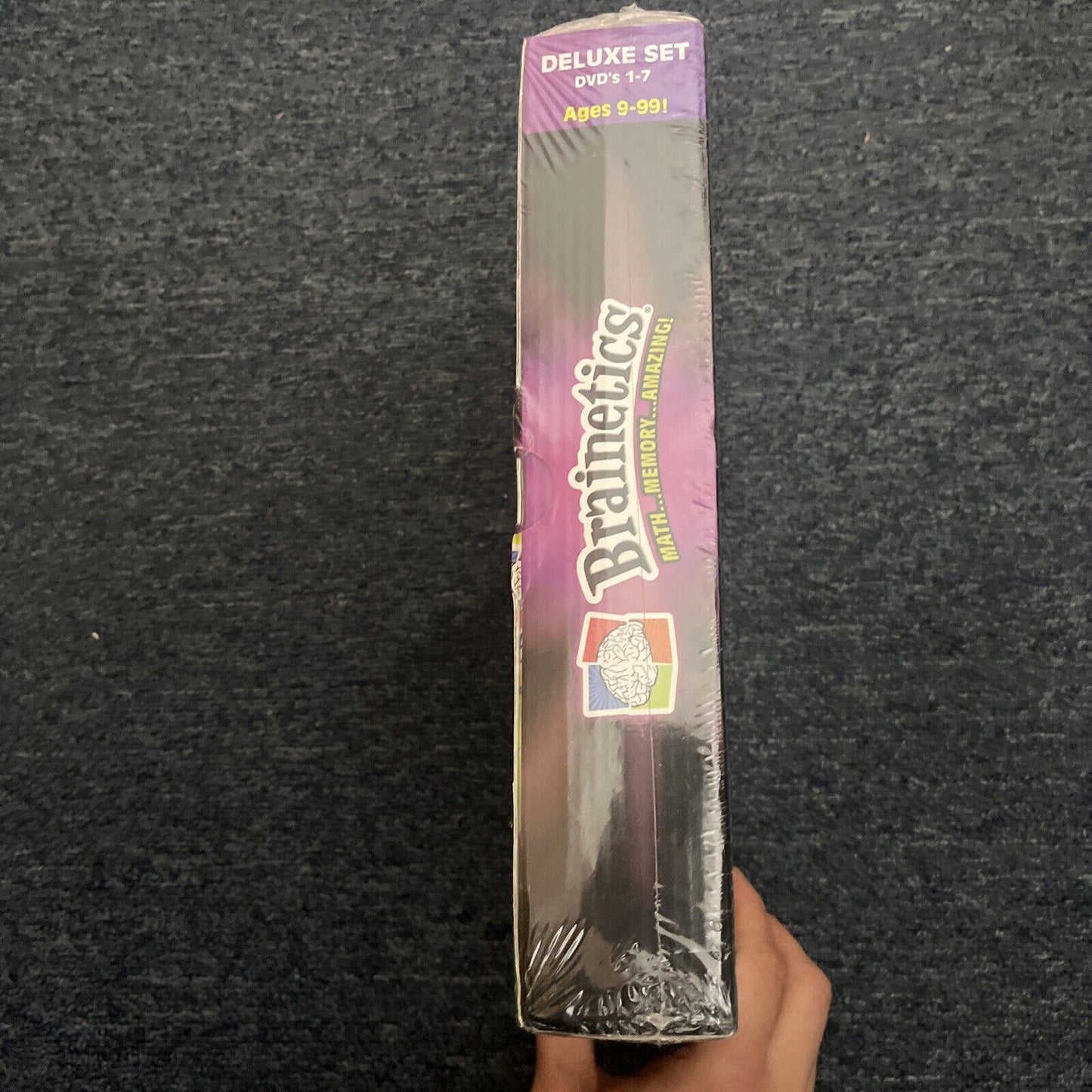 Brainetics Maths Memory Amazing - DELUXE SET - DVDs 1-7 *New Sealed*