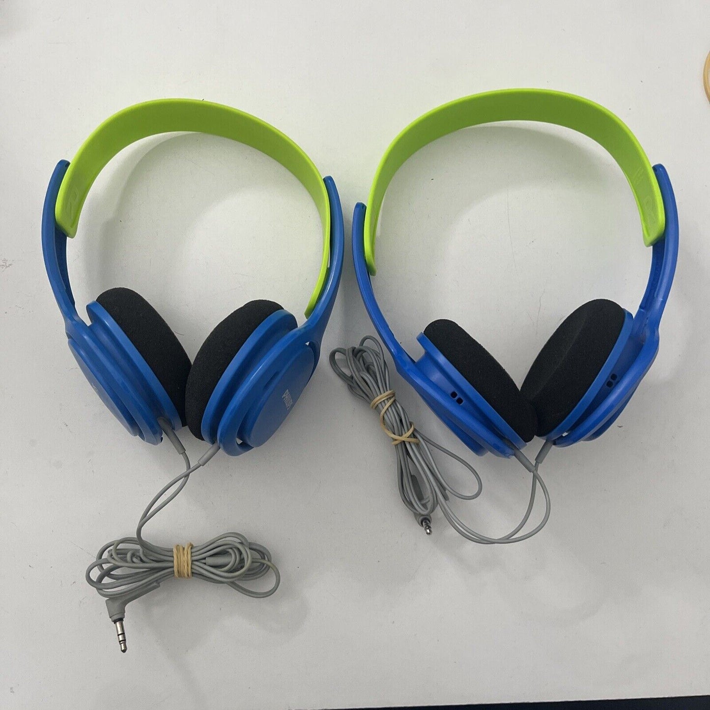 2x Philips Wired Headphones Blue Green NL5616LZ-400-SFH4