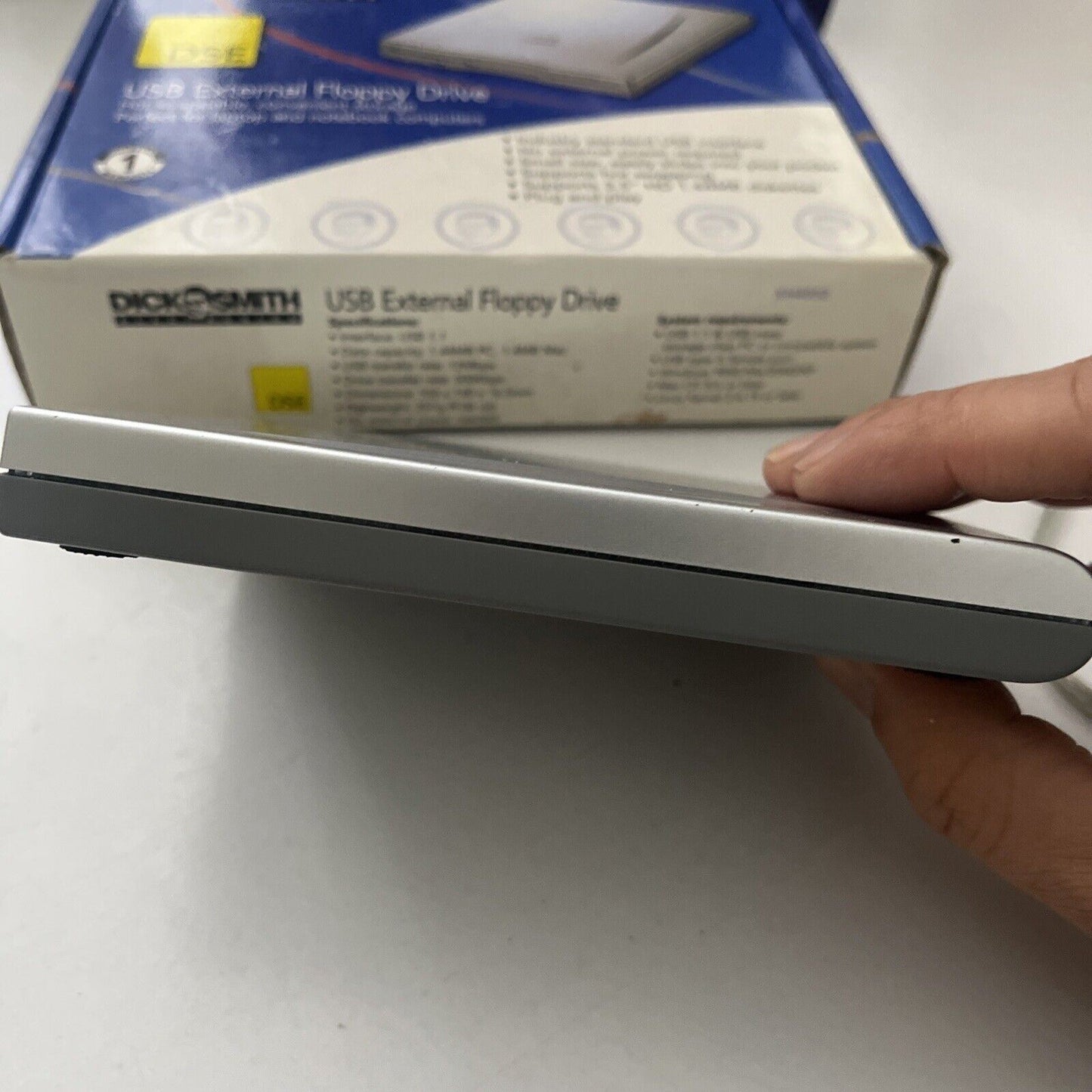 Dick Smith DSE External 3.5" Floppy Drive USB USB-F3502