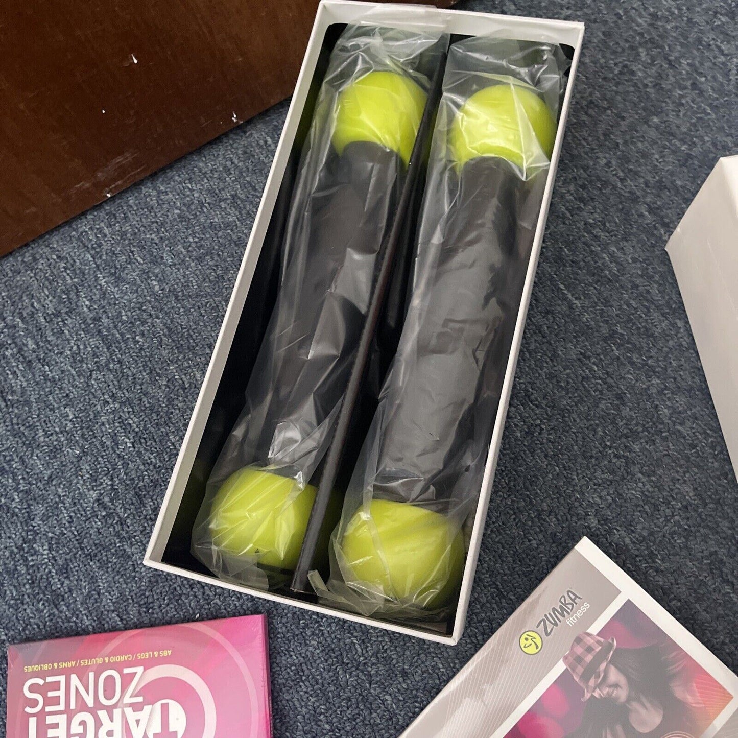 *New* Zumba Fitness Exhilarate & 2 Sticks & Target Zone DVDs