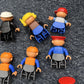 11x Lego Duplo Figure Construction Workers, Boy, Dog, Goat, Train Conductor