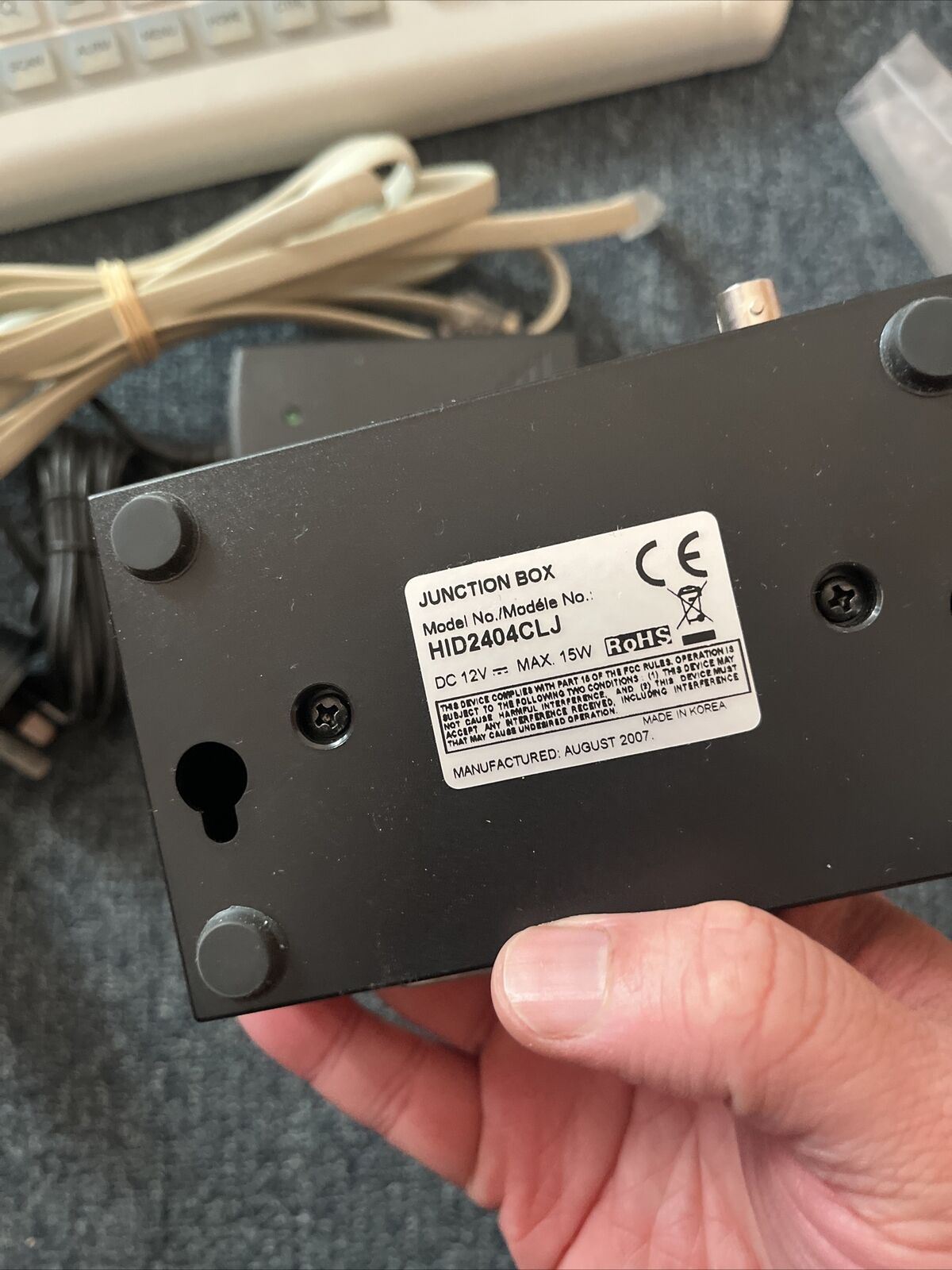 PACOM Dome Controller Joystick for CCTV PACSD-KBD-LCD Junction Box HID2404CLJ