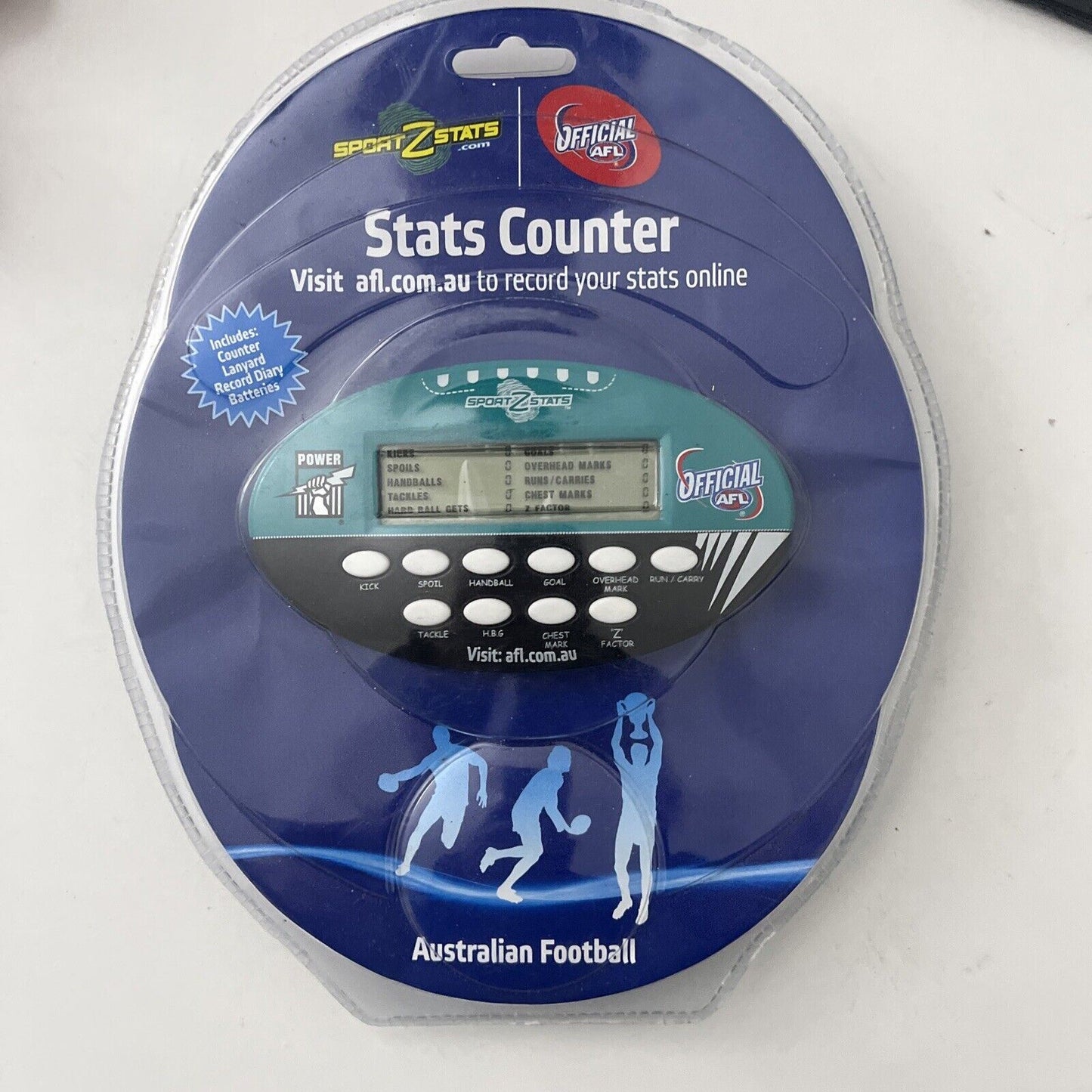 Official AFL Stats Counter Port Adelaide Power *New Sealed*