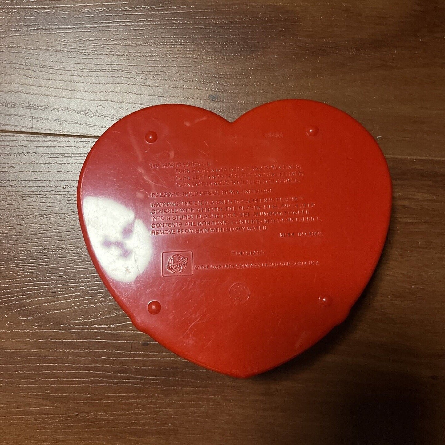 Ohio Art Etch-a-Sketch 1345A Heart Shape Valentine Day Limited Edition