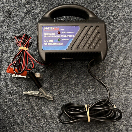Battery Charger for Charging 12V Lead Acid Batteries Battery Link Haigh 2700mA