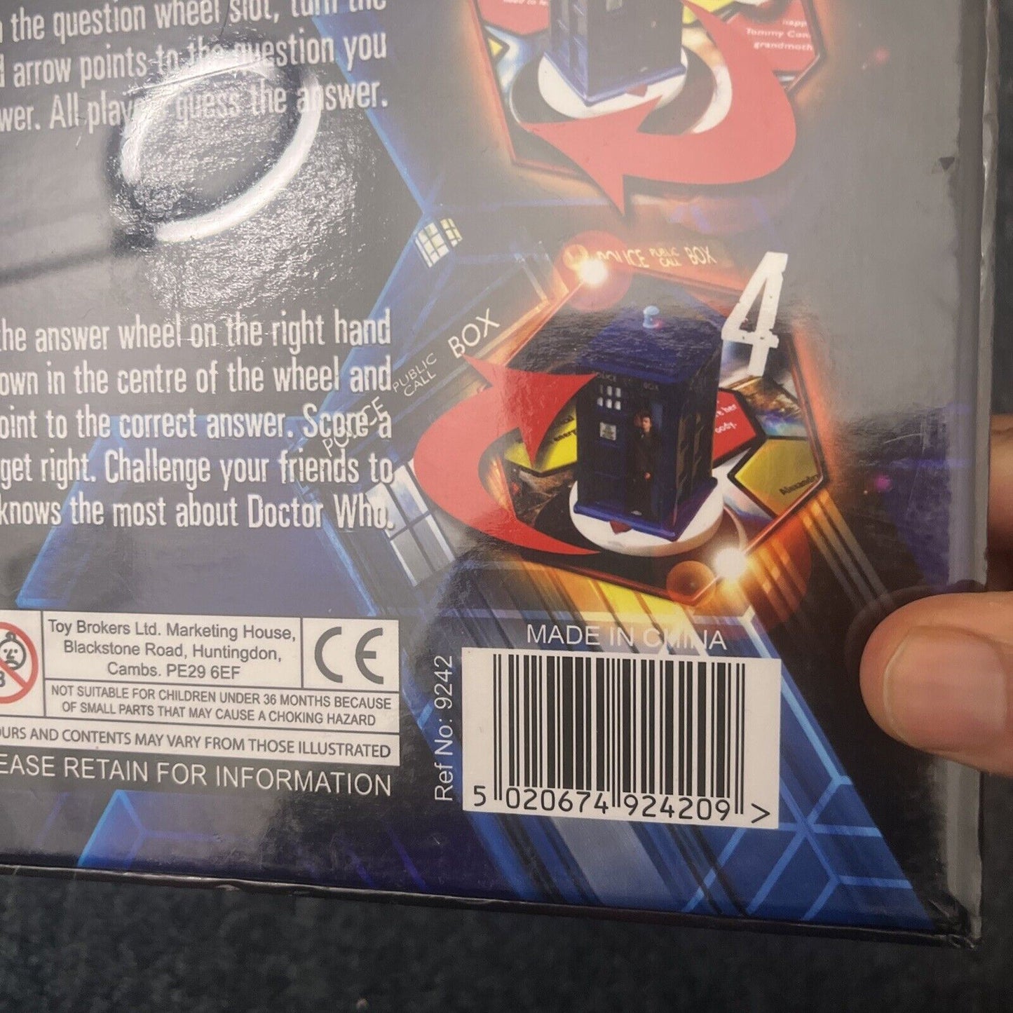 *New Sealed* Doctor Who Facts & Trivia Quiz Game 2004