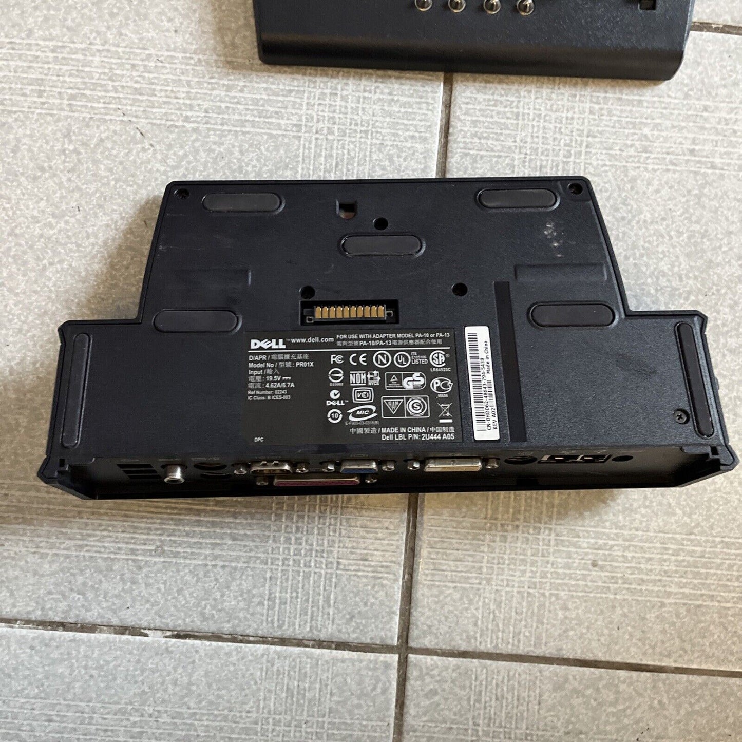 2x Dell Docking Station PR01X Port Advanced Port Replicator *No AC Adapter*