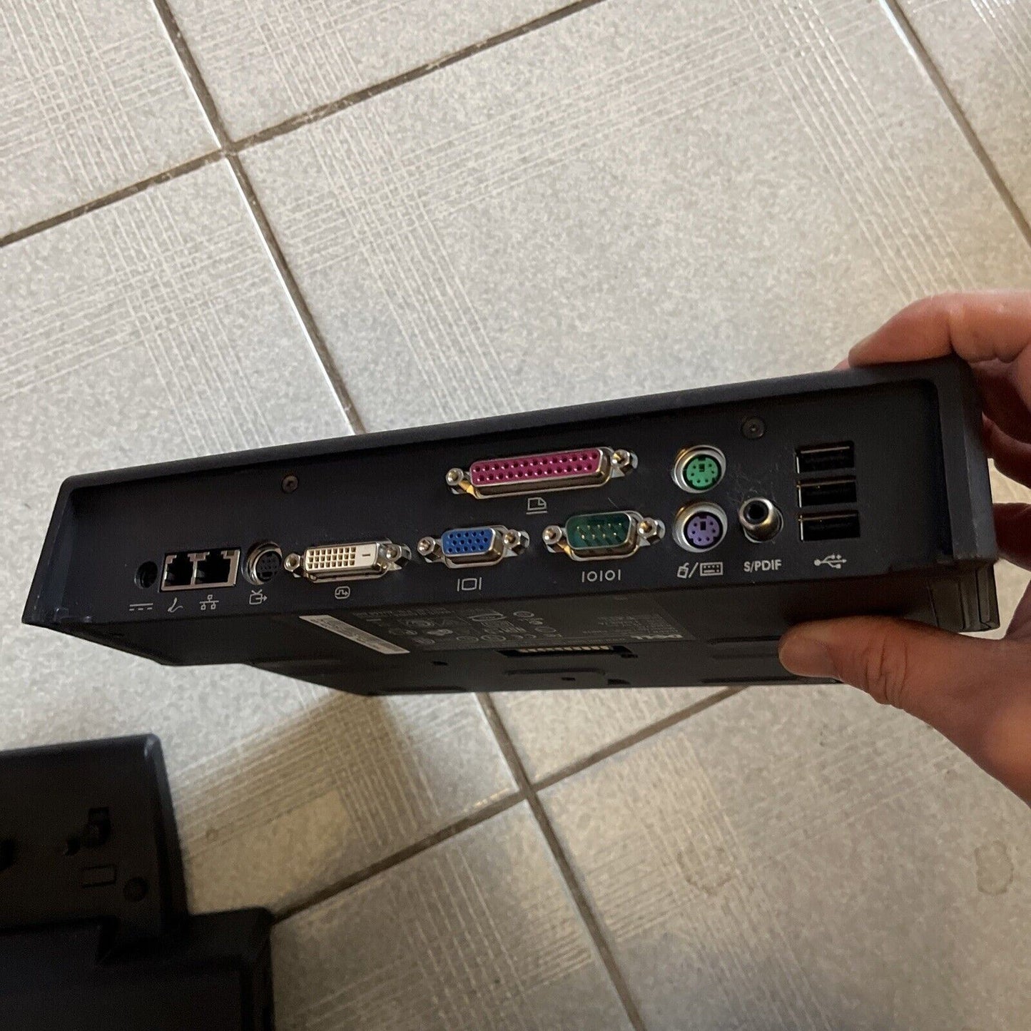 2x Dell Docking Station PR01X Port Advanced Port Replicator *No AC Adapter*