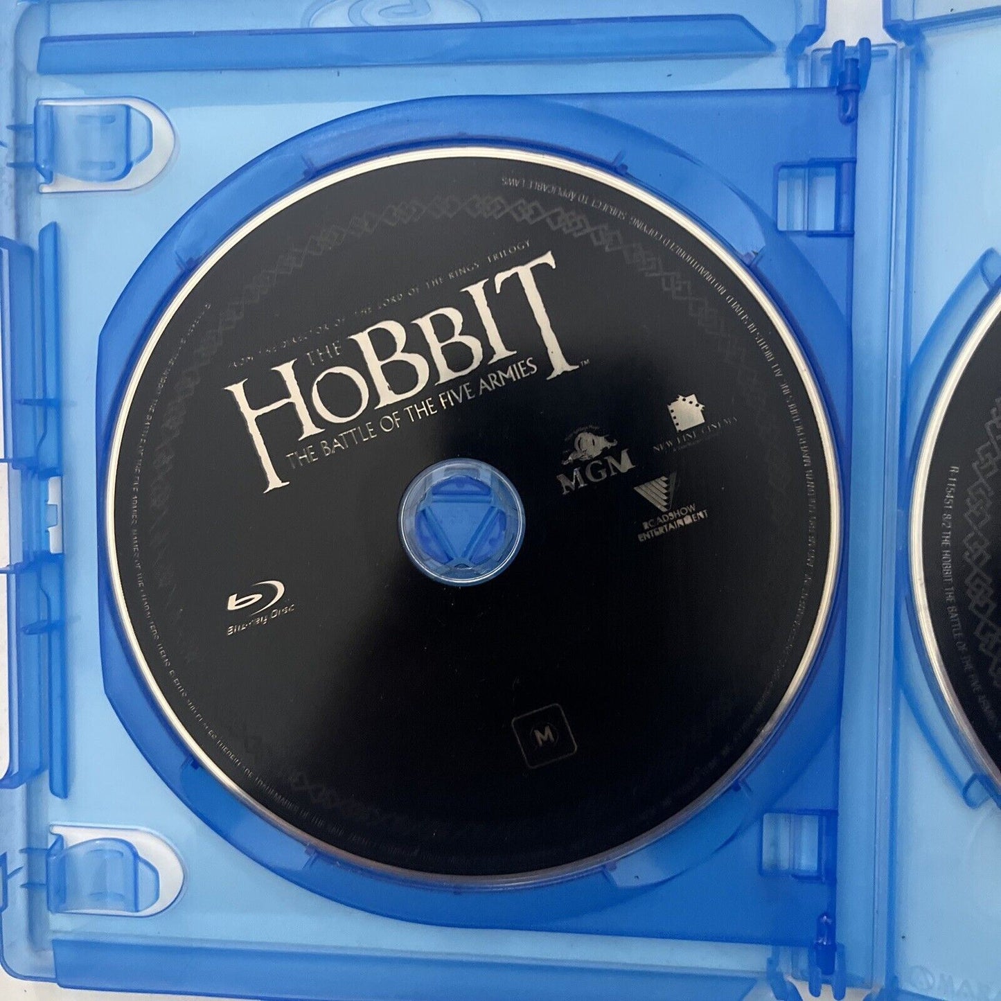 The Hobbit - The Battle Of The Five Armies (Blu-ray, 2014, 2-Disc) Region B