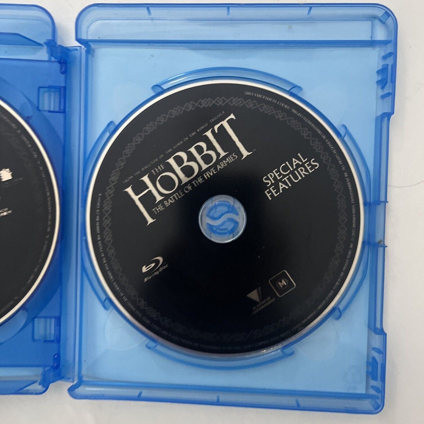 The Hobbit - The Battle Of The Five Armies (Blu-ray, 2014, 2-Disc) Region B