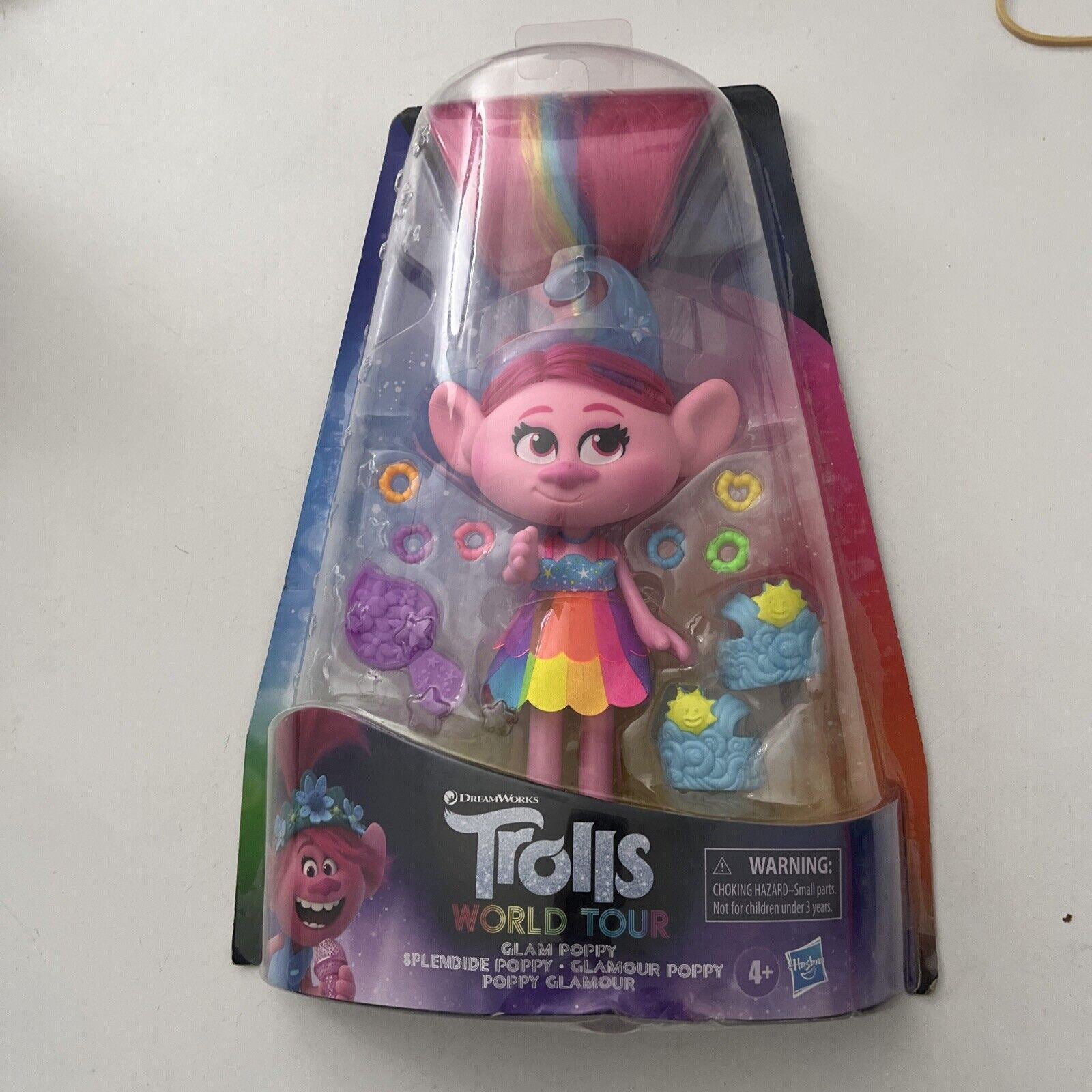 DreamWorks Trolls World Tour Glam Poppy Fashion Doll Toy – Retro Unit