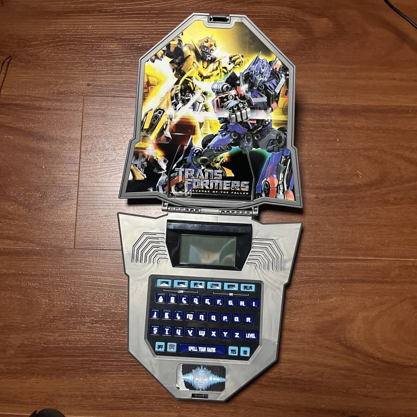 Transformers Revenge of the Fallen Learning Laptop Letters Spelling TF-724