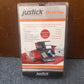 *NEW* Justick Electro Adhesion Notice Board Desktop 203x279mm Black