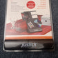 *NEW* Justick Electro Adhesion Notice Board Desktop 203x279mm Black