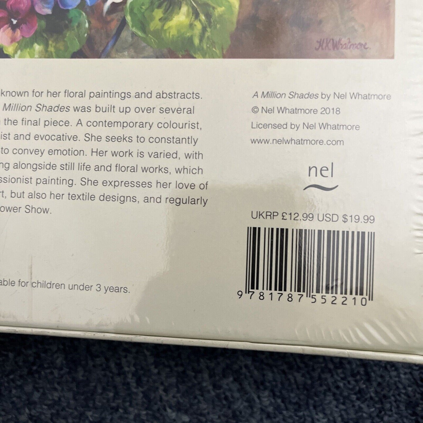 A Million Shades by Nel Whatmore Jigsaw Puzzle 1000pcs *New Sealed*