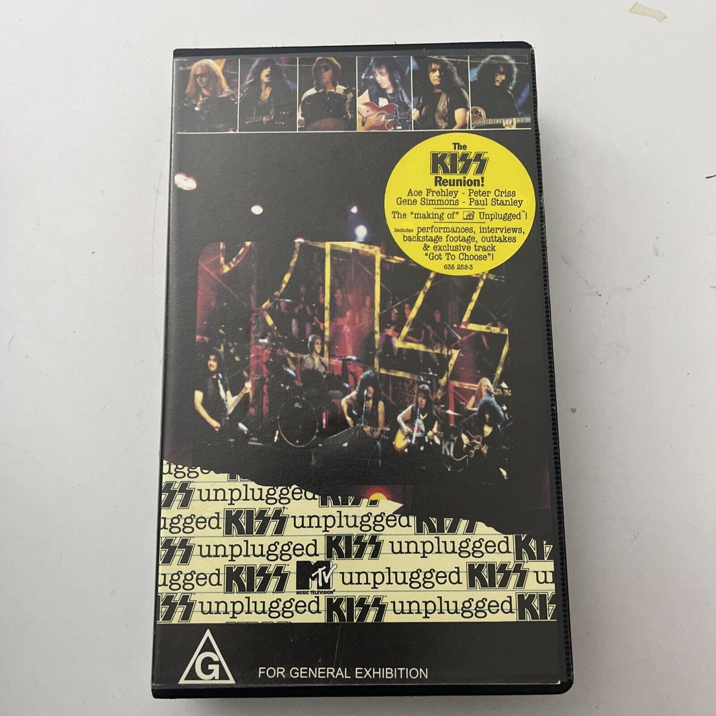 Kiss - MTV Unplugged [Video] (VHS, 1996) PAL