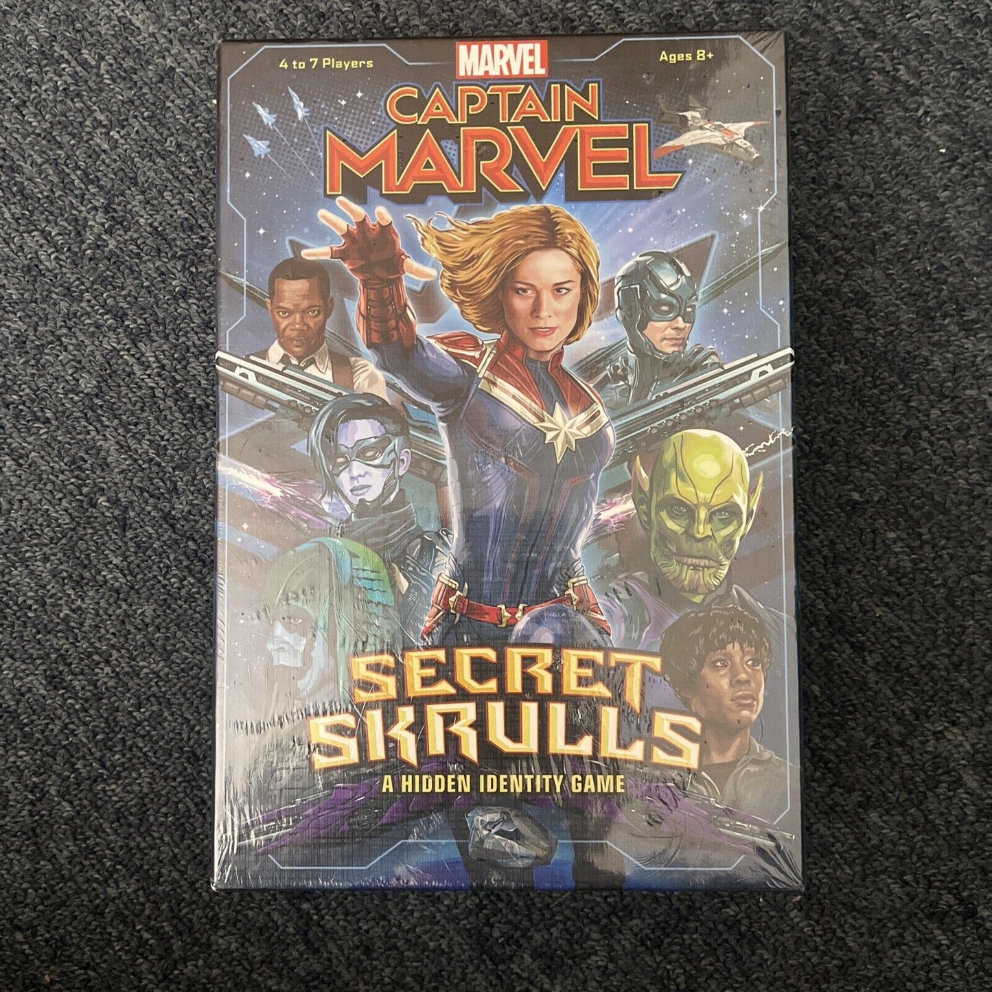 *New Sealed* Captain Marvel Secret Skrulls - A Hidden Identity Game